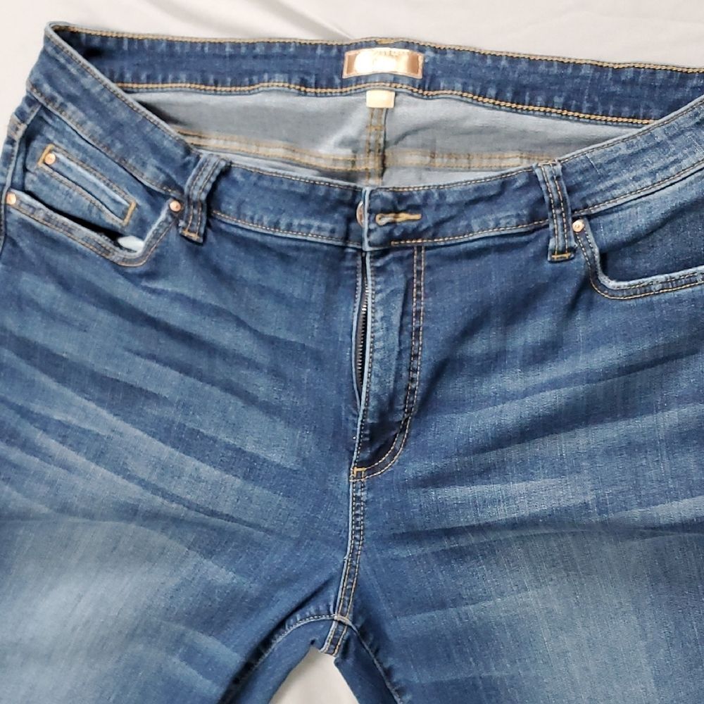 KUT FROM THE KLOTH ✬ 18W WOMEN CATHERINE BOYFRIEND RELAXED DENIM JEANS ✬ BLUE